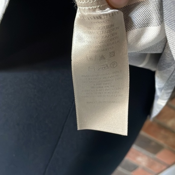 Burberry Gray Plaid Button Down Shirt - Picture 4 of 4